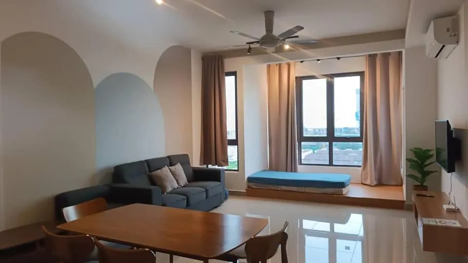 Apartament Baliresidenc Sea View 2-6 Pax Waterpark Netflix 5Minjonker Melaka Malezja